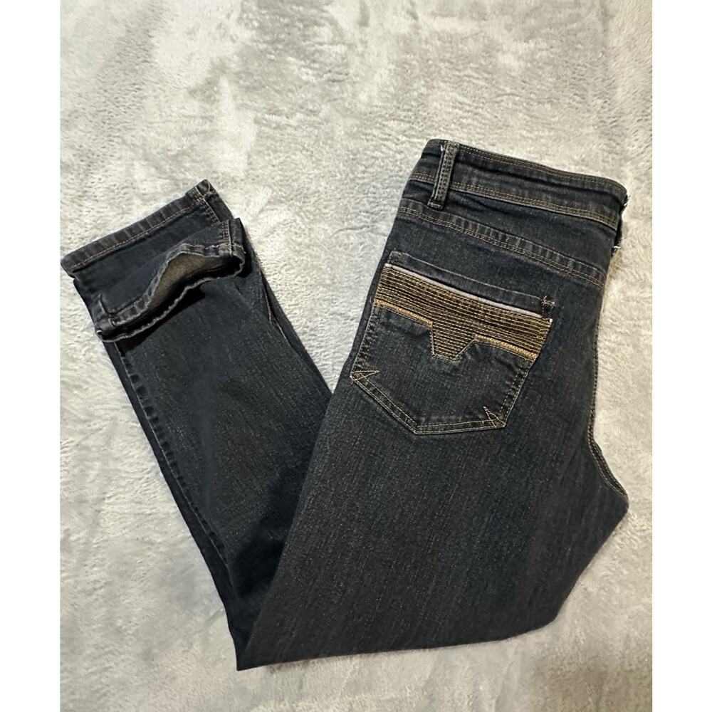 Fried Denim 54x30 Slim Fit Jeans Mens Dark Wash Stretch Urban Streetwear